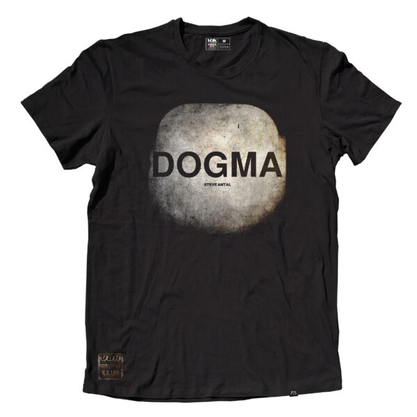 Dogma póló, rövid, fiú, fekete