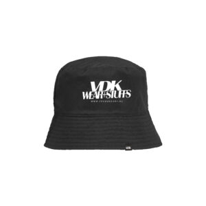 VDK Wear&Stuffs logo, árnyékvető sapka, bucket, fekete