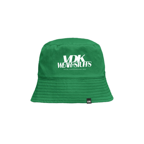 VDK Wear&Stuffs logo, árnyékvető sapka, bucket, zöld