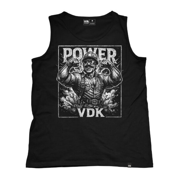 VDK POWER Szaki trikó fekete